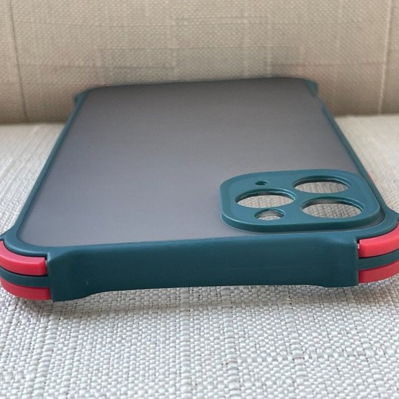 Phone Case for iPhone 11 pro Max Blue Plastic Fitted Back Case Unbranded New - Picture 8 of 9